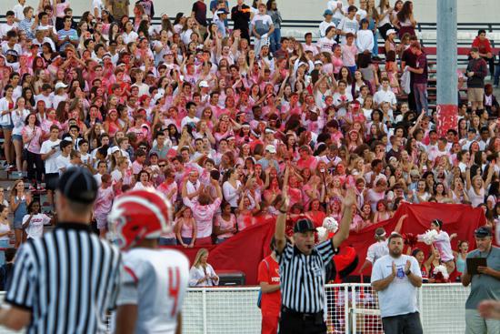 We had a great crowd for our home opener against Issaquah!