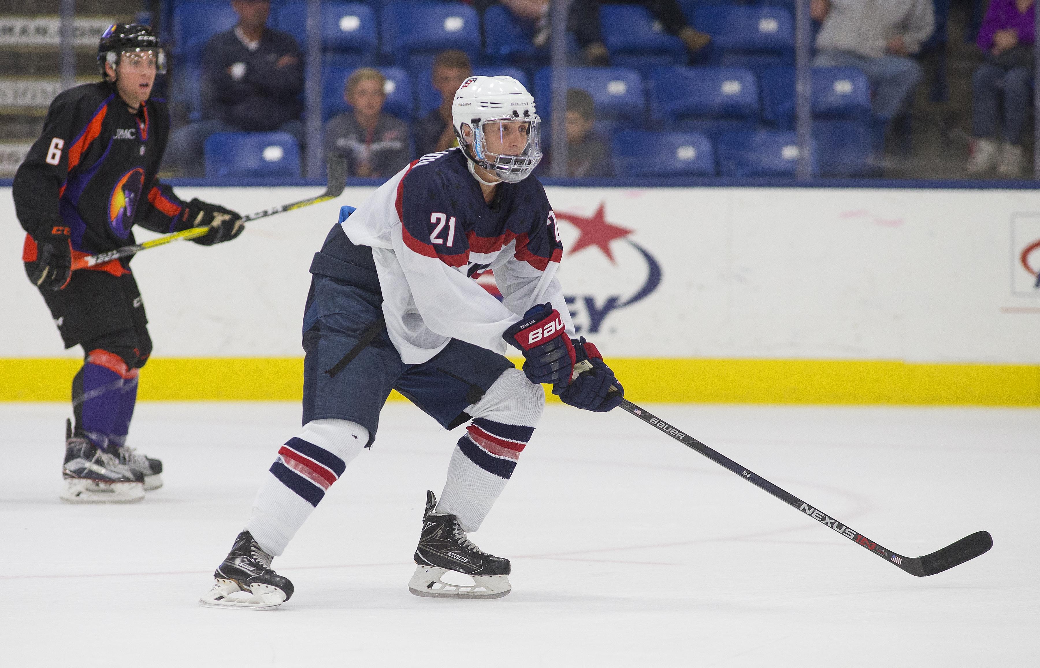 Michael Pastujov USA Hockey National Team Development Program