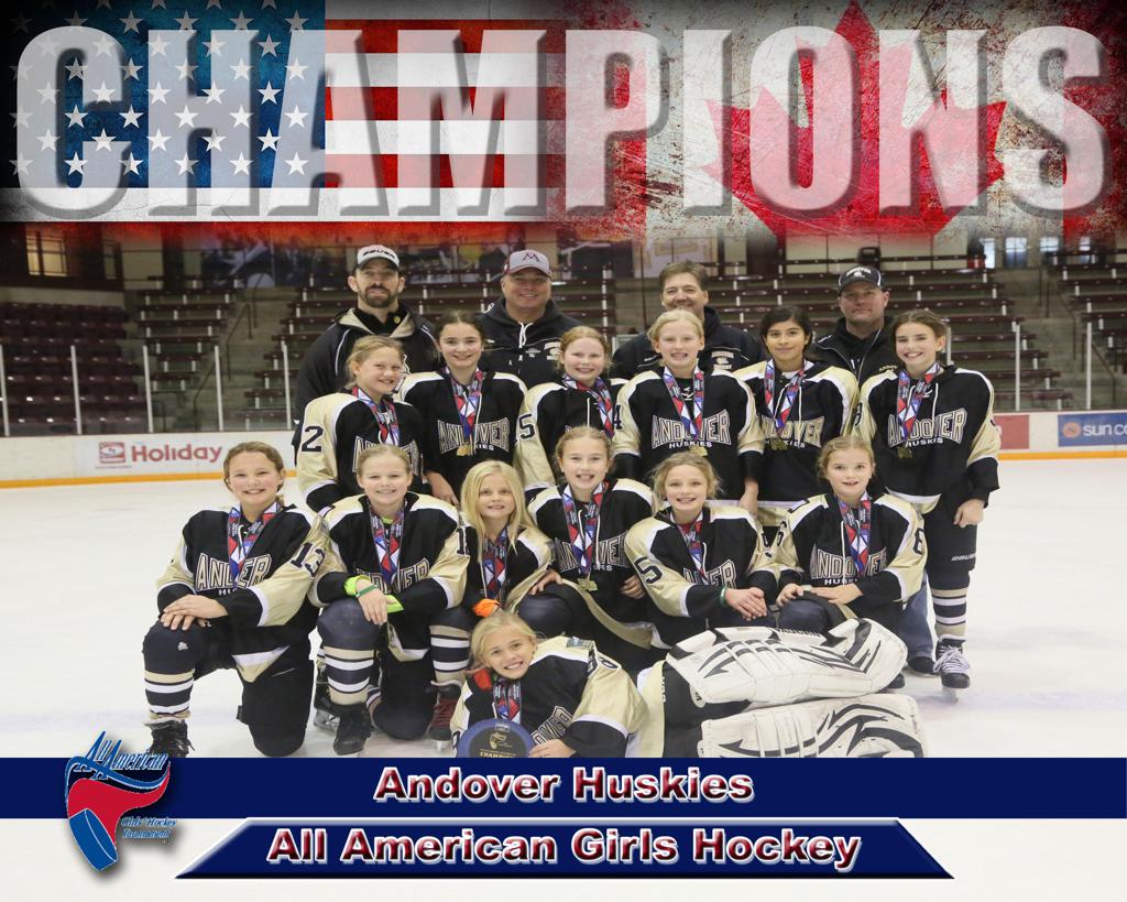 2016 AllAmerican Girls Hockey Tournament Champions Gallery Photos