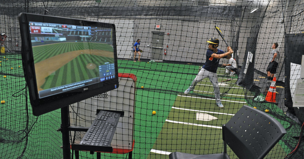 HitTrax Baseball Simulator is now at the Bombers Bunker