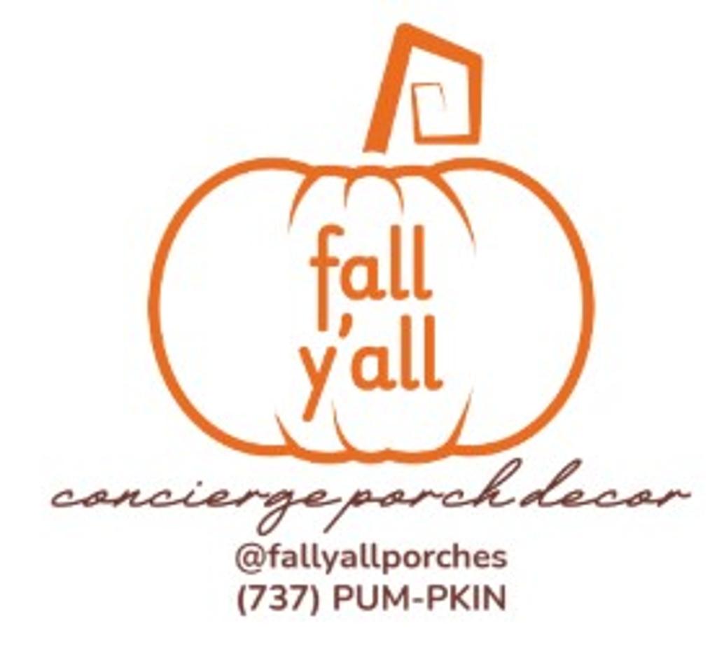 fall y'all concierge porch decor