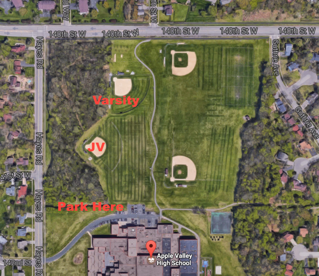 EVAA Fastpitch Softball Fields & Directions