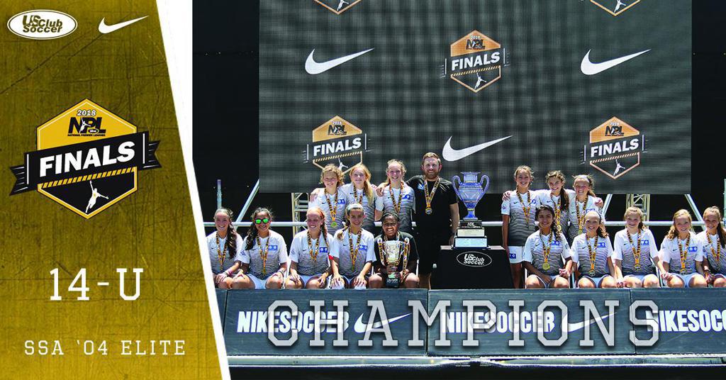 2018 Girls NPL Finals Champions