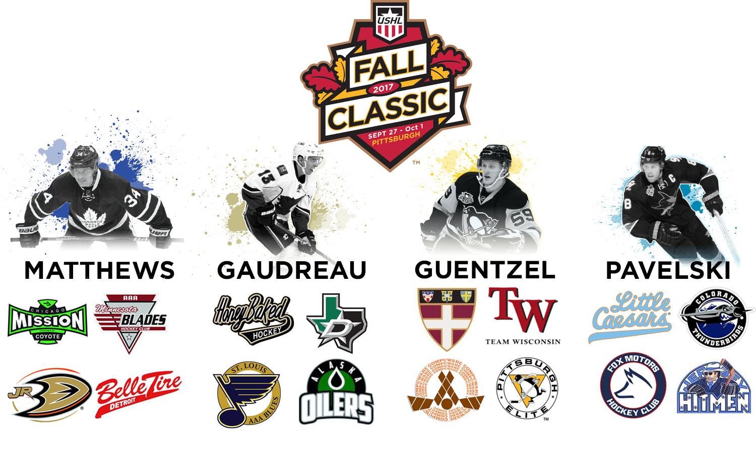 2017 USHL Fall Classic 16U Tournament Schedule