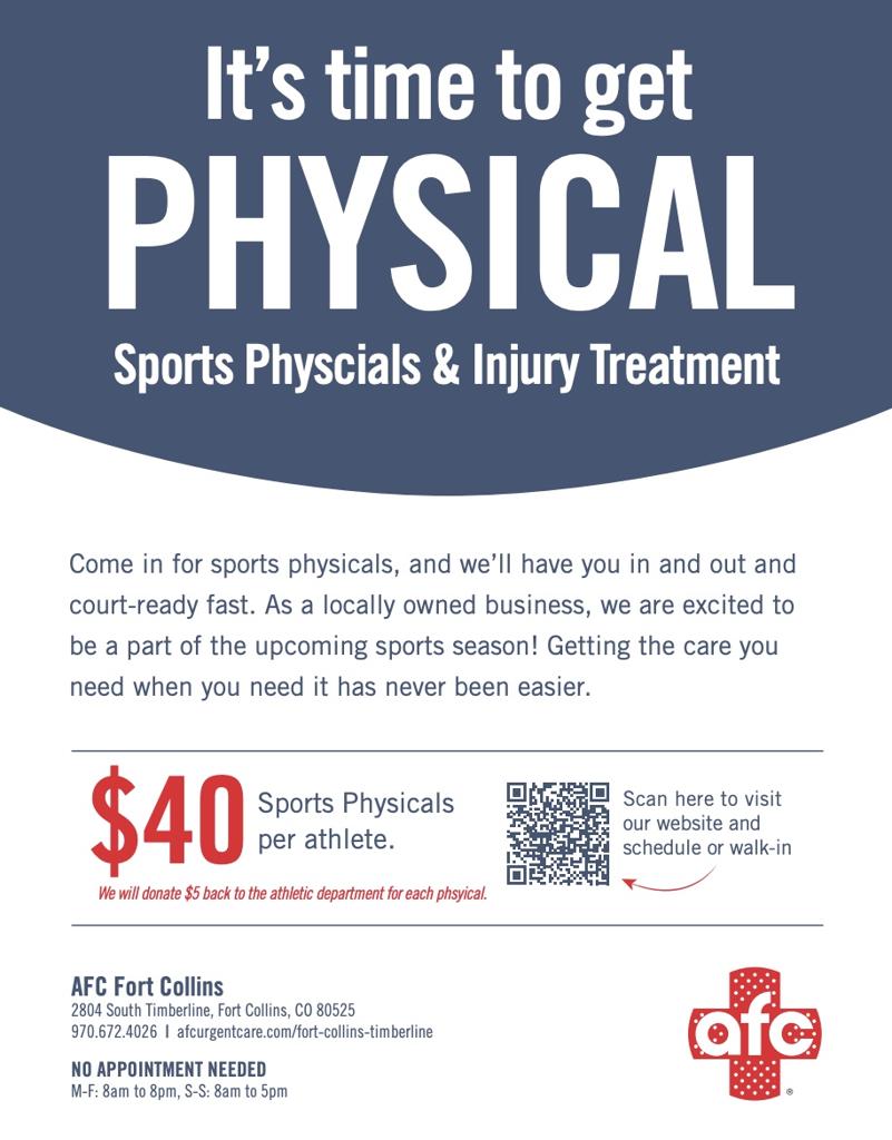 AFC Urgent Care Physical Flyer