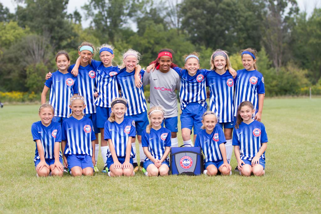 Nationals 07 Girls Black end Season Undefeated!