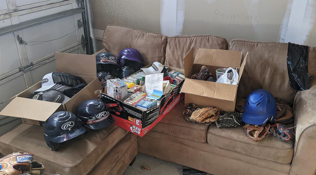 Thanks for the donation of used equipment