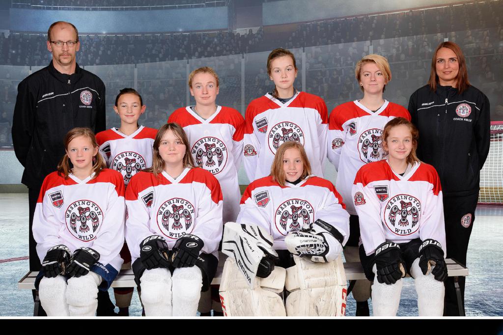 12U/14U White WWFHL Team, 2017-2018