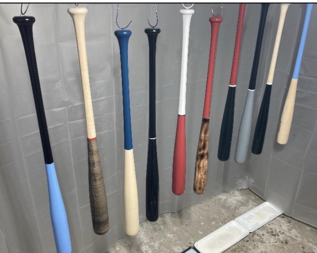 CUSTOM WOOD BATS 70.00 ENGRAVING & PAINT INCLUDED