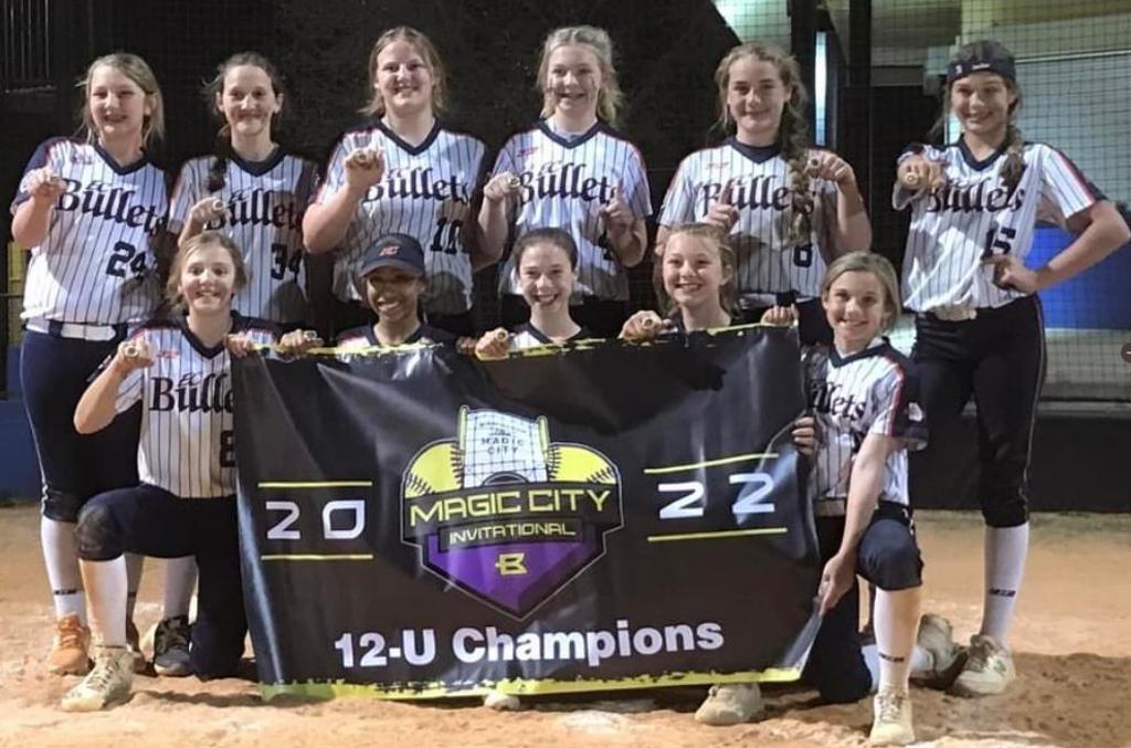 EC Bullets 12U - Vallery Bolts Magic City Invitational CHAMPIONS!  3/27/2022