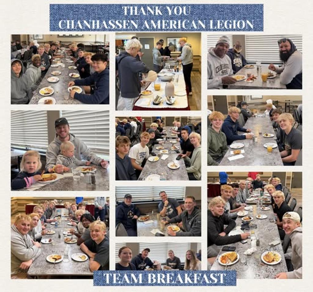 2025 State Semifinals Team Breakfast