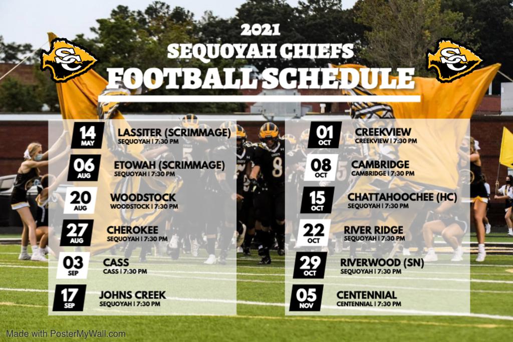 Sequoyah Chiefs Football