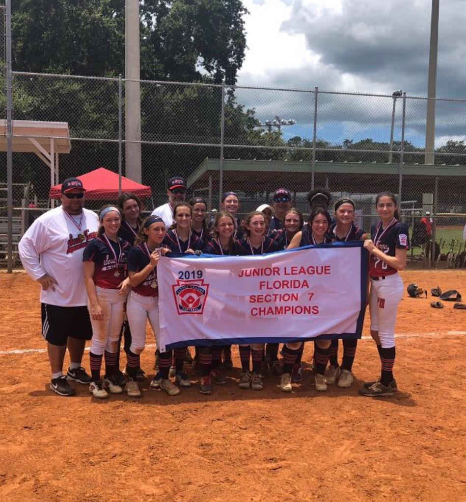 2019 14U AllStar Softball District 6, Section 7, State, SE Regional