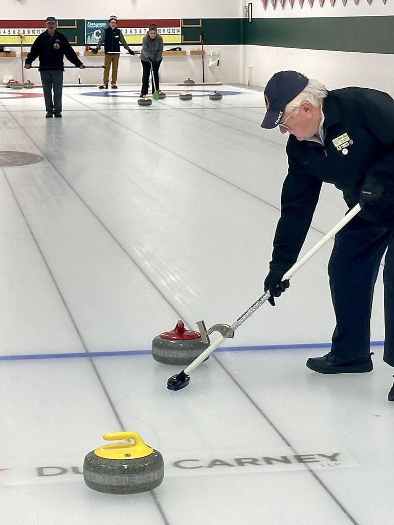sweeping begins at the hogline in sturling