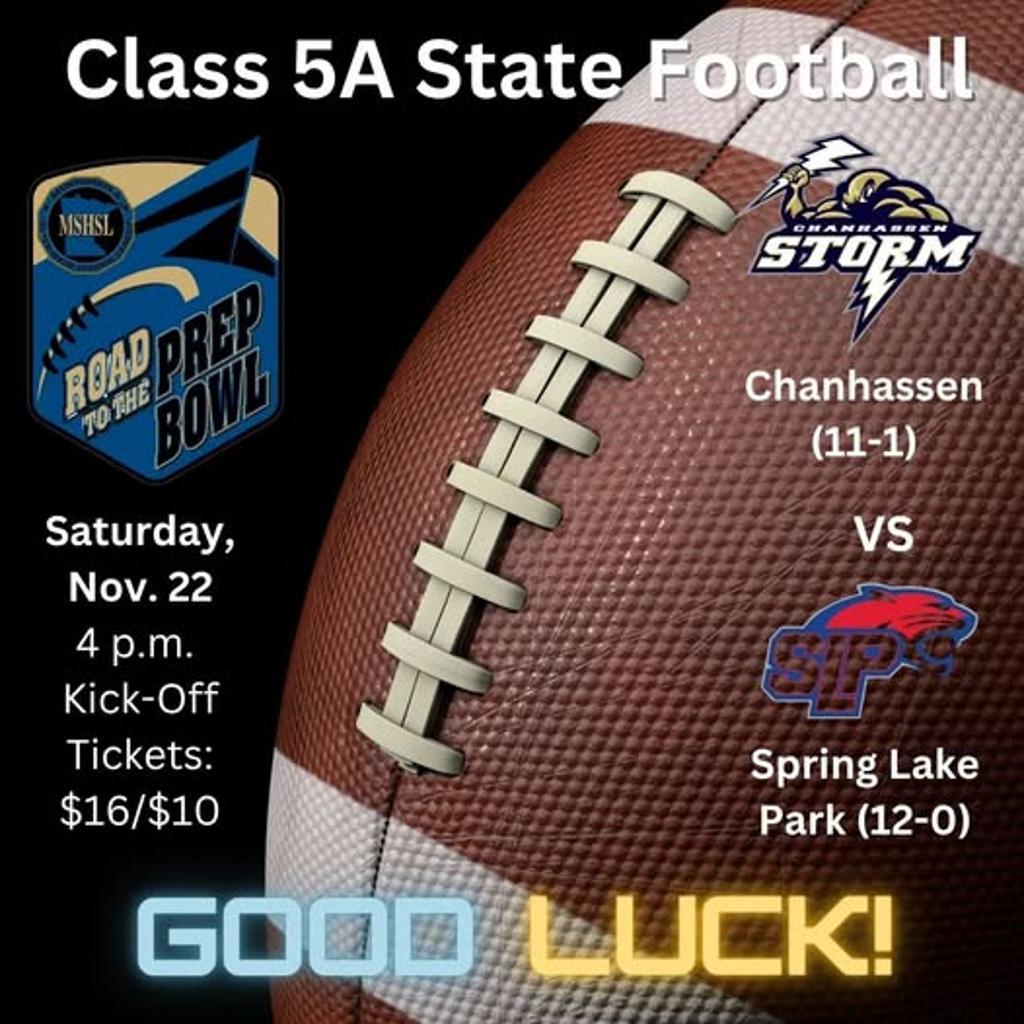 5A State Football Prep Bowl - ECC Graphic