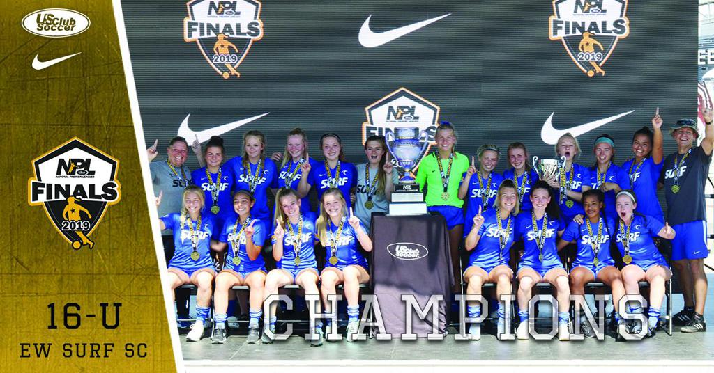 2019 Girls NPL Finals champions / photos